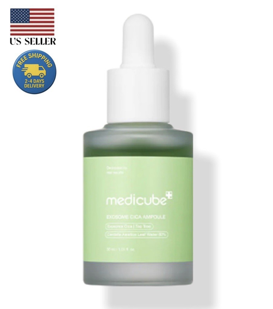 Medicube EXOSOME CICA Ampoule – 30ml | Soothing & Skin Repair Serum