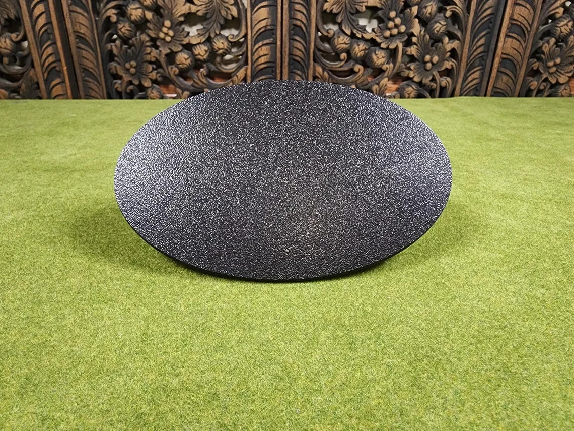 170x105mm Oval Bases - Plain Beveled Bases - Wargaming Old School Bases