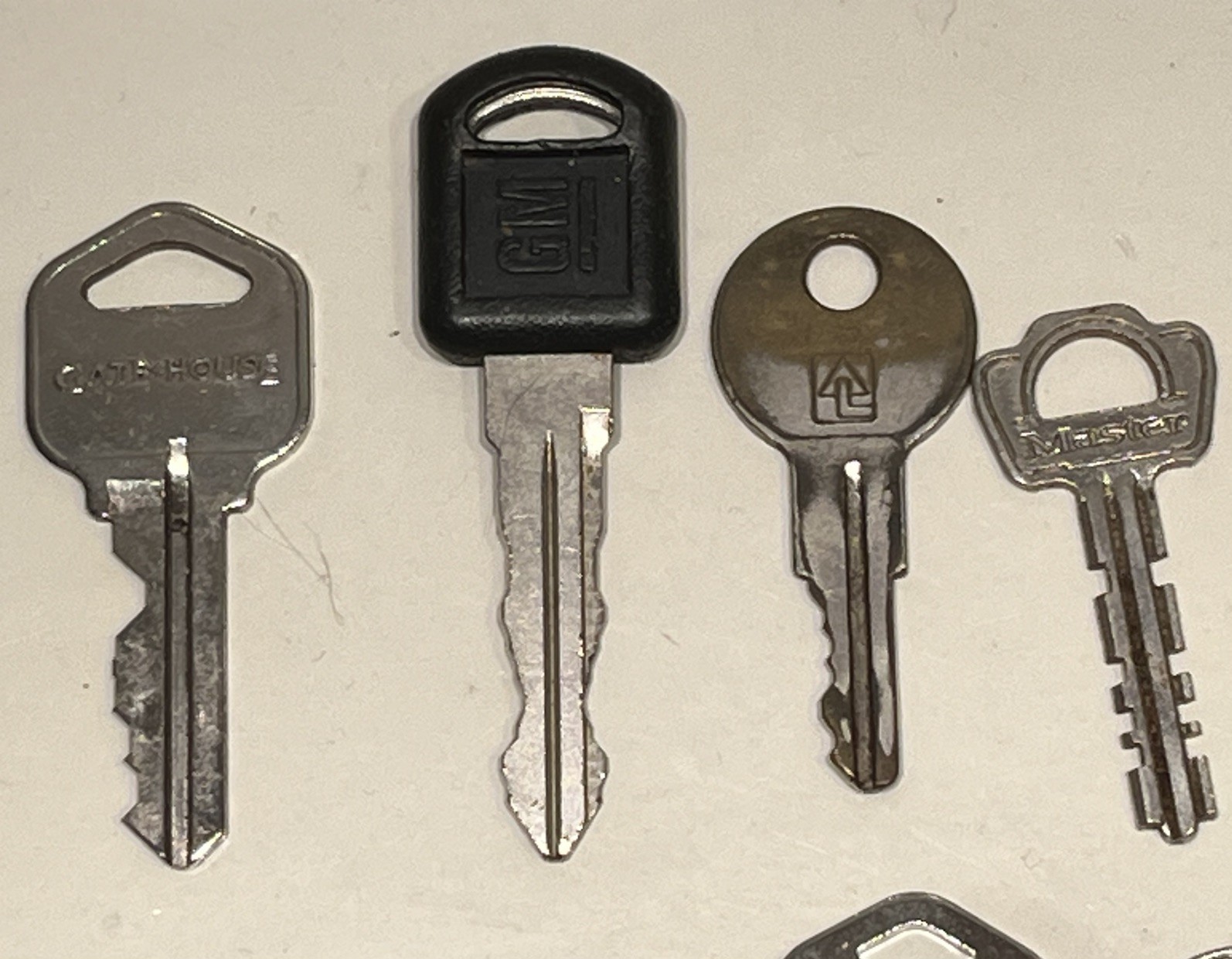 20 Key Collection Metal All marked & different YAMAHA, WRIGHT, HUDSON & More