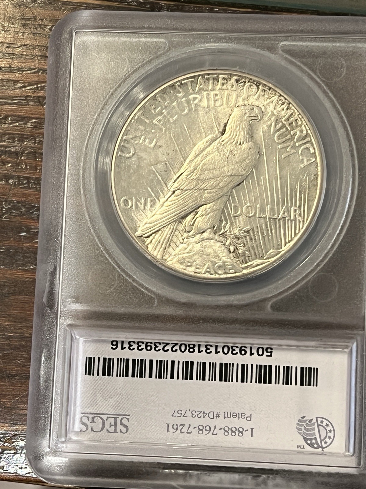 1926 MS 63 Peace Dollar