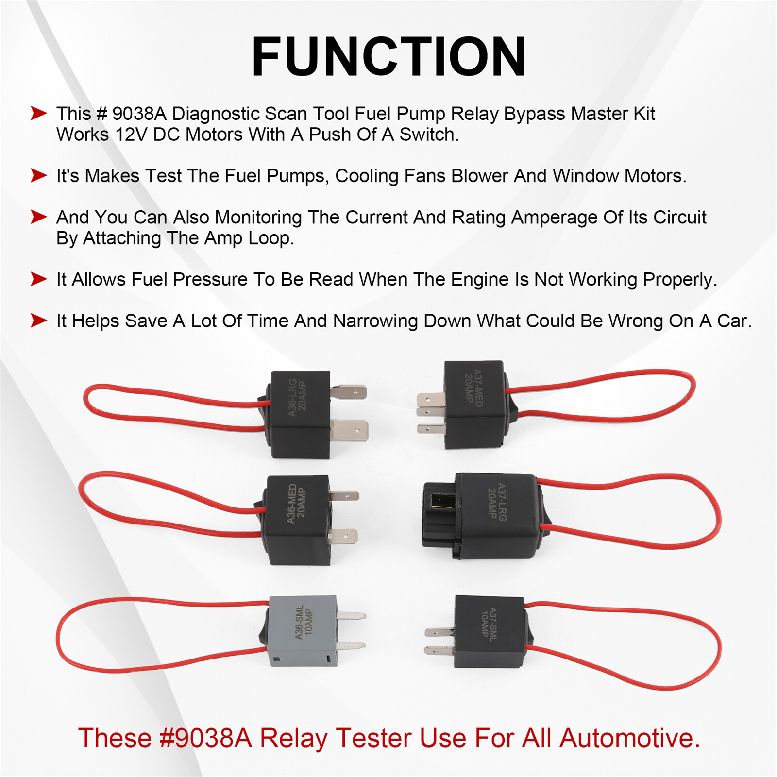 9038A IPA Relay Bypass Switch Kit with Amp Loop