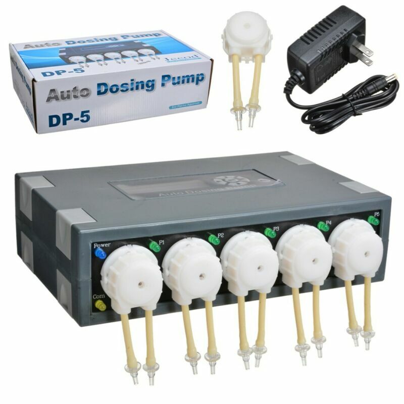 Jebao DP-5 /3 Auto Dosing Pump Doser for Marine Reef Saltwater Aquarium FishTank