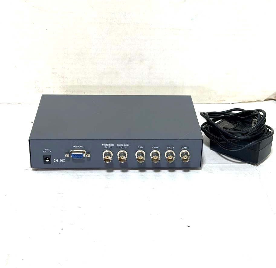 EVERFOCUS EP4CQ EP4CQ-VGA 4 Channel Quad Processor