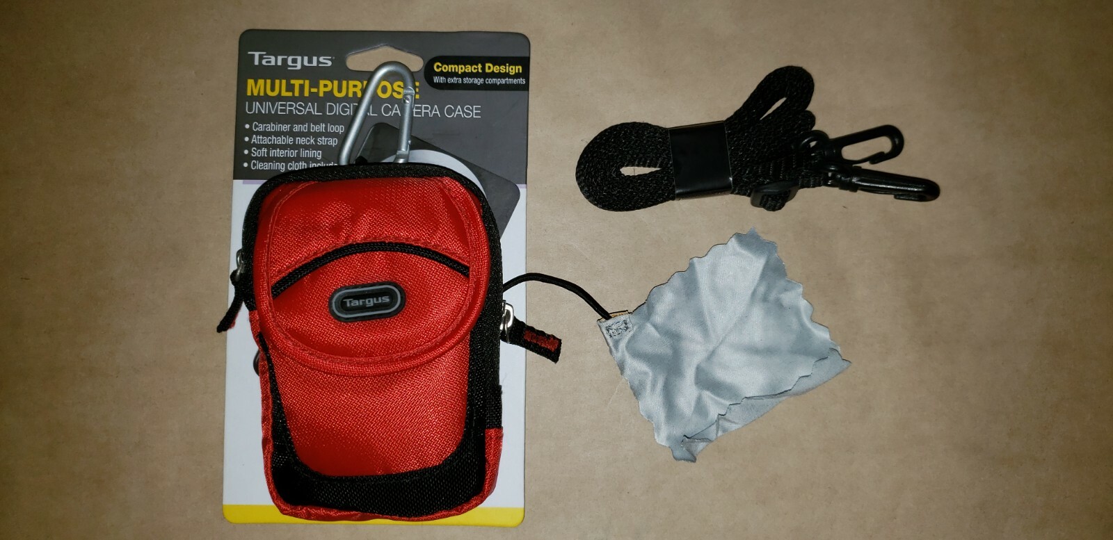 Targus Multi-purpose Red Universal Camera Case