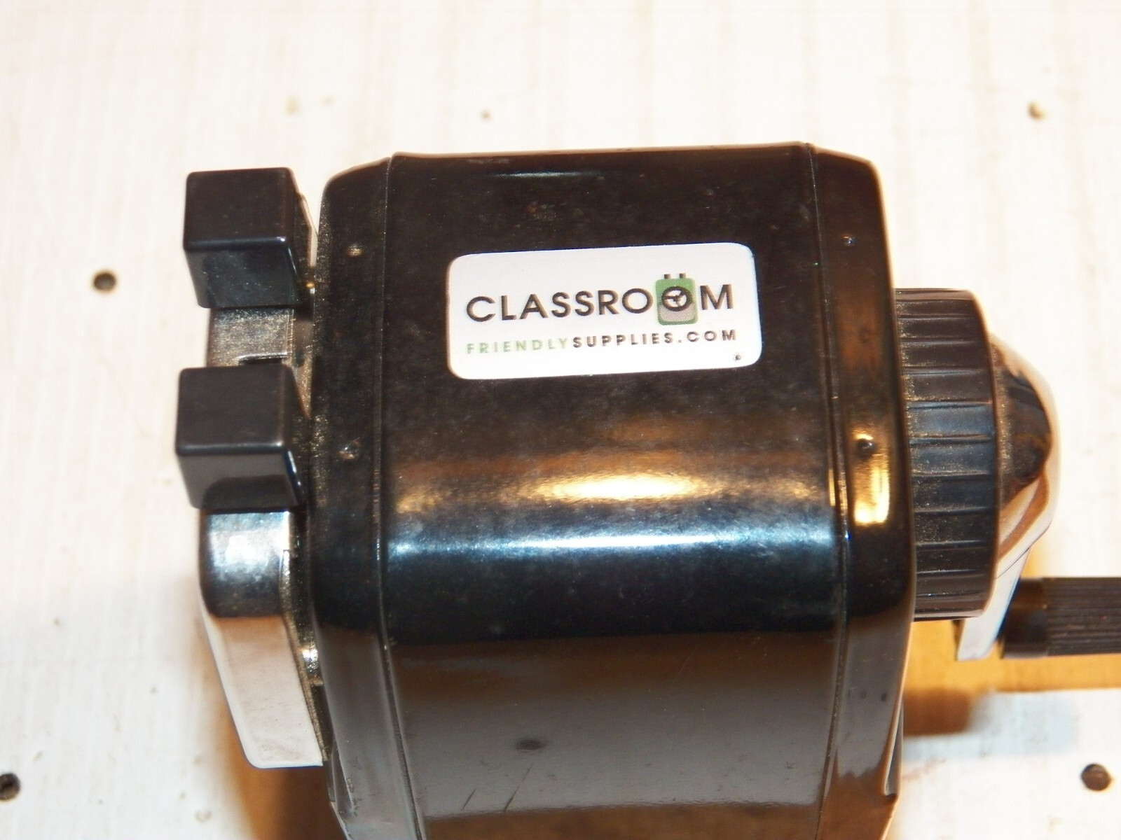 Black CLASSROOM FRIENDLY SUPPLIES Pencil Sharpener