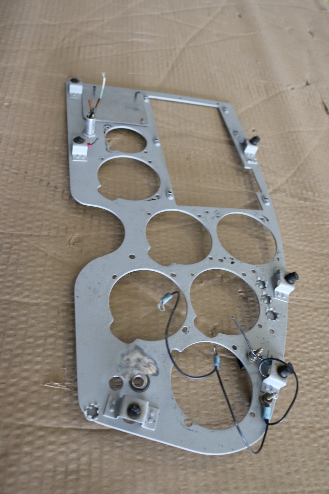 OEM Cessna 340 Instrument Panel Section with Wiring & Hardware