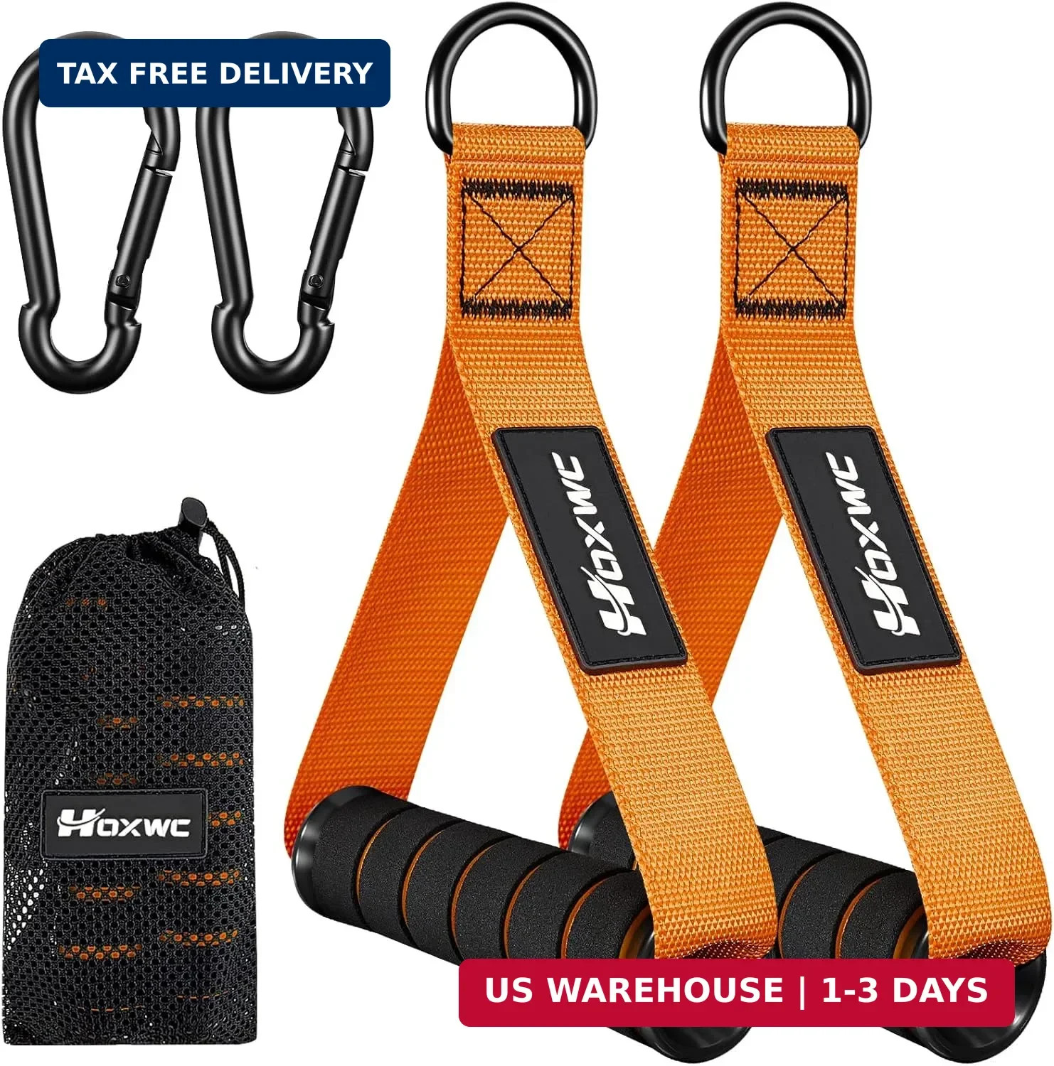 HOXWC Cable Handles Gym Equipment, Heavy Duty Resistance Band Handles, Replaceme