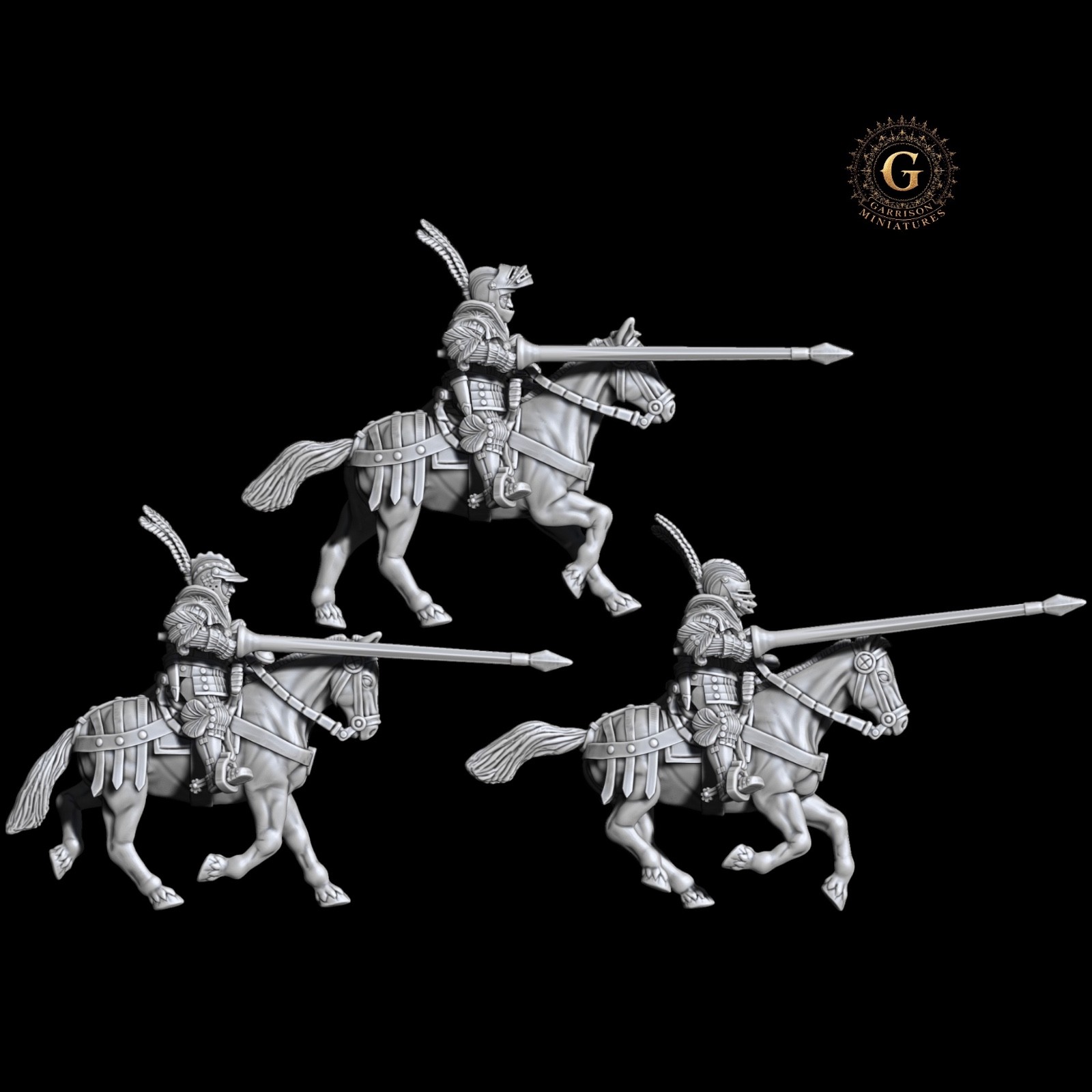 Empire Demilancers X3 28mm 1/56 ideal Bretonnia, Medieval Wargames Collectors