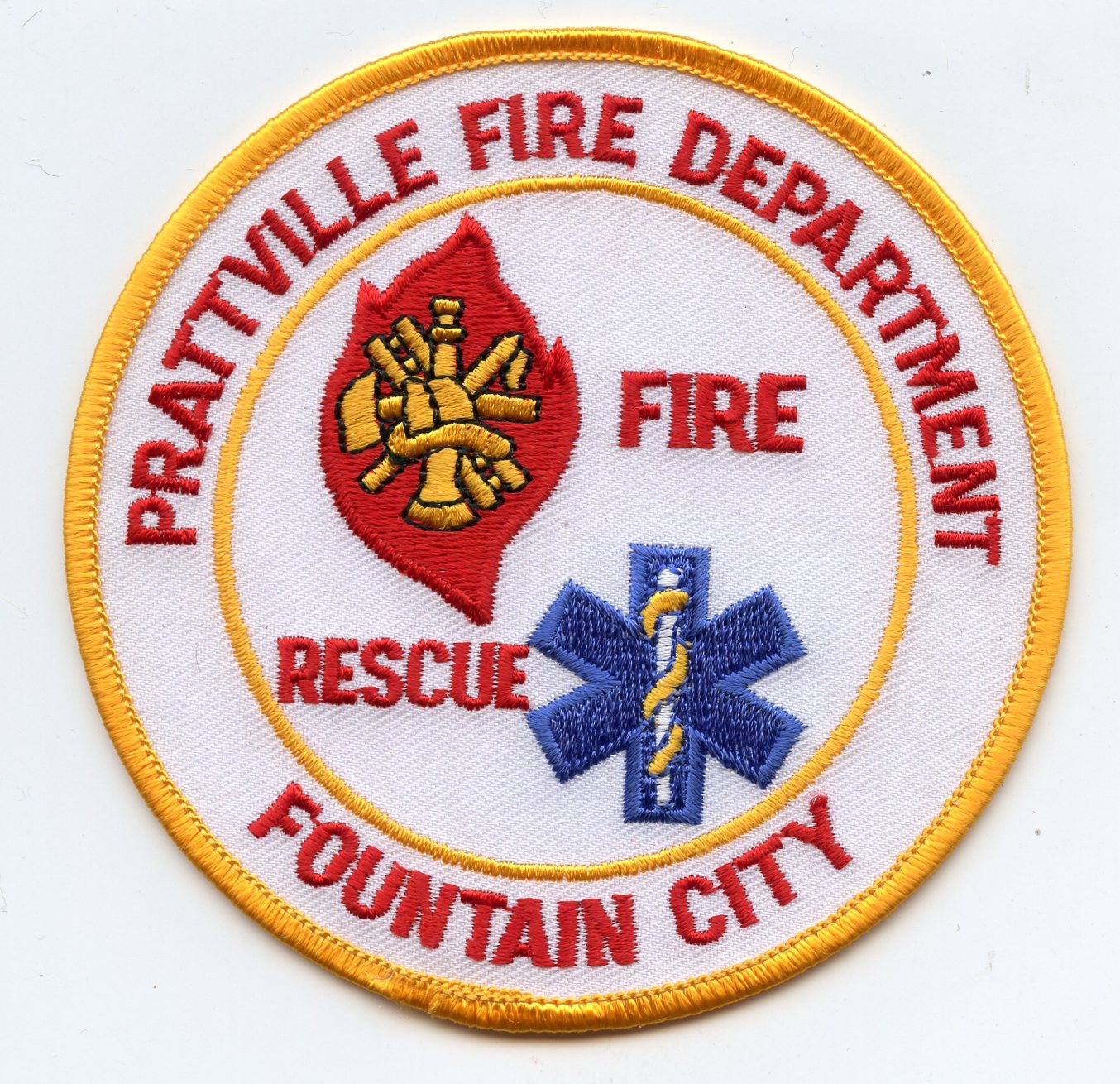 PRATTVILLE ALABAMA AL Fountain City RESCUE FIRE PATCH