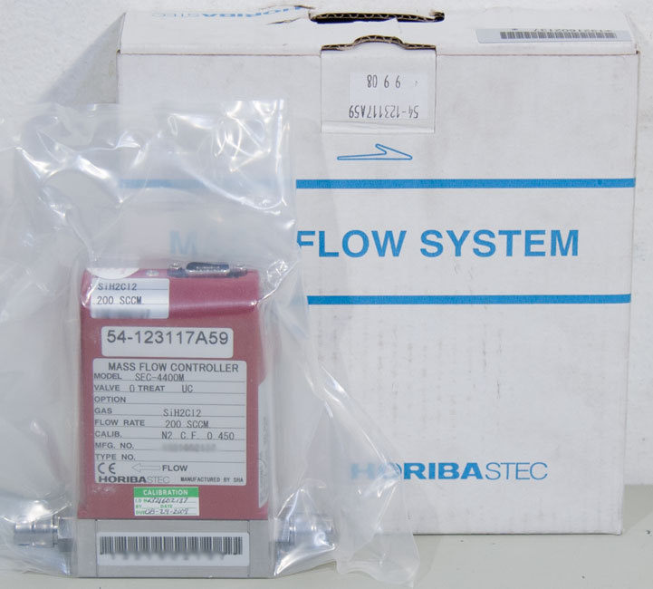 NEW Horiba STEC SEC-4400M SiH2Cl2 200 sccm Mass Flow Controller ASM 54-123117A59