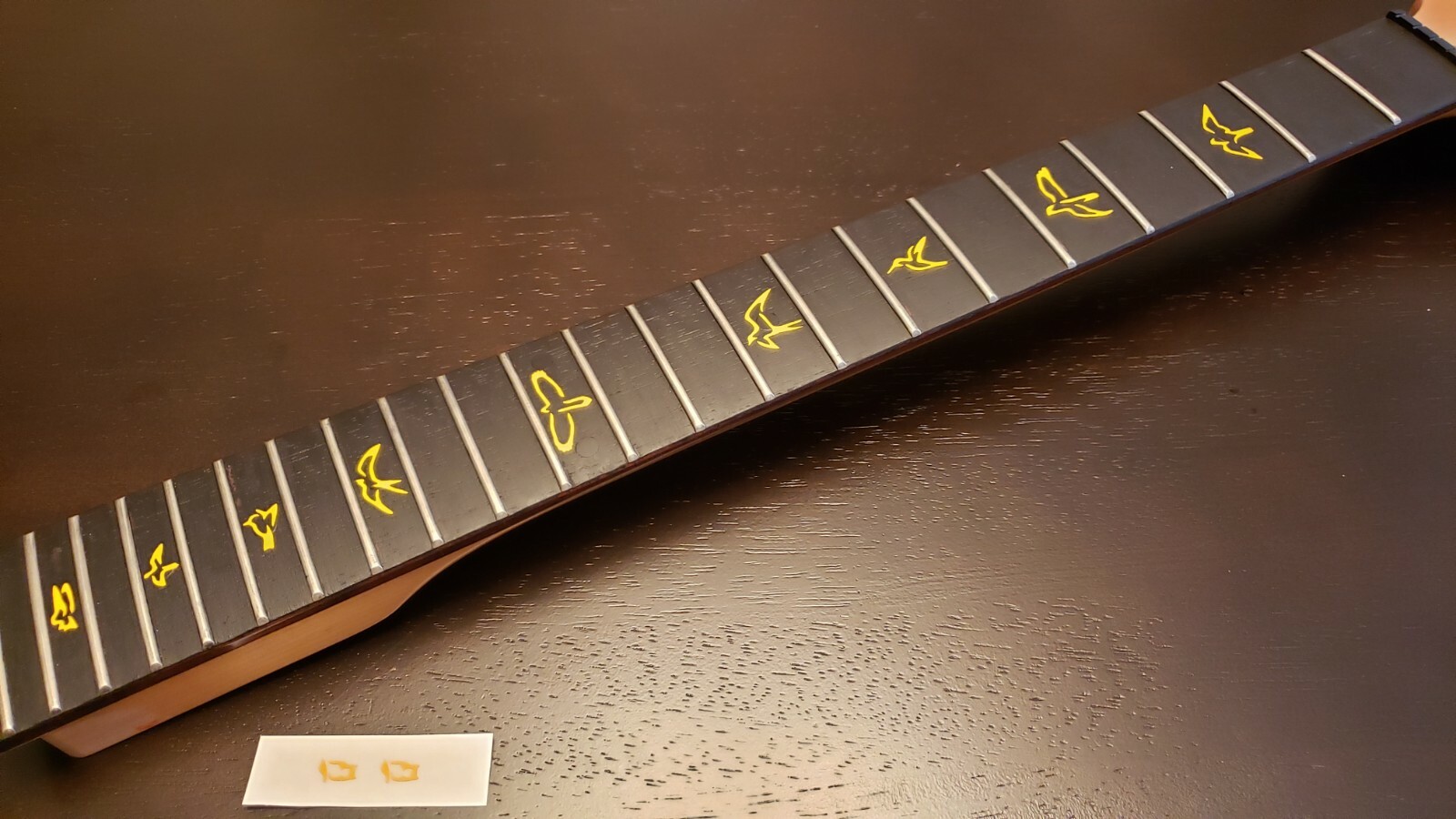 Birds Design #3 Fretboard Markers Vinyl Decals Inlays for Any Guitar 30 Colors!!
