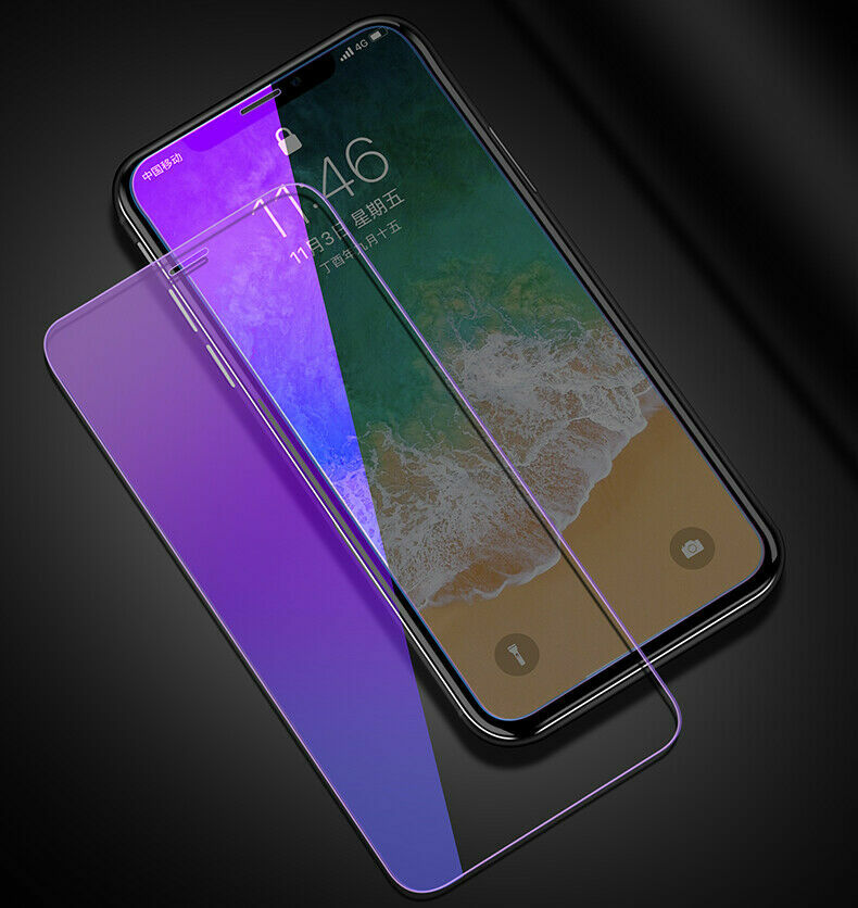 For iPhone 11 Anti-Blue Light Tempered Glass Screen Protector , Case Friendly
