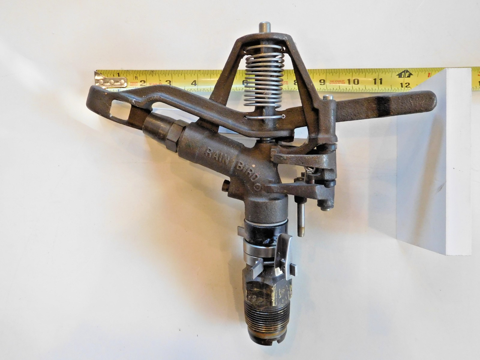 Heavy Duty Rain Bird #85E 1.25" NPT adj brass impact sprinkler lists over $456