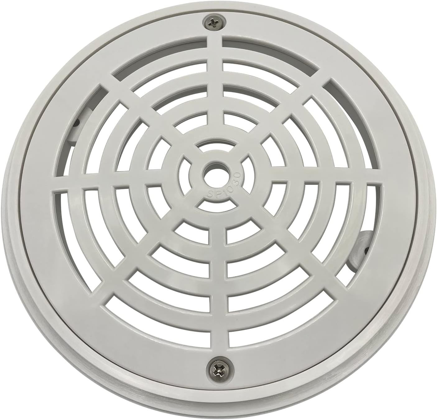 SP-1030, Replacement Main Drain Cover, Made of Durable ABS Plastic Measuring 8"