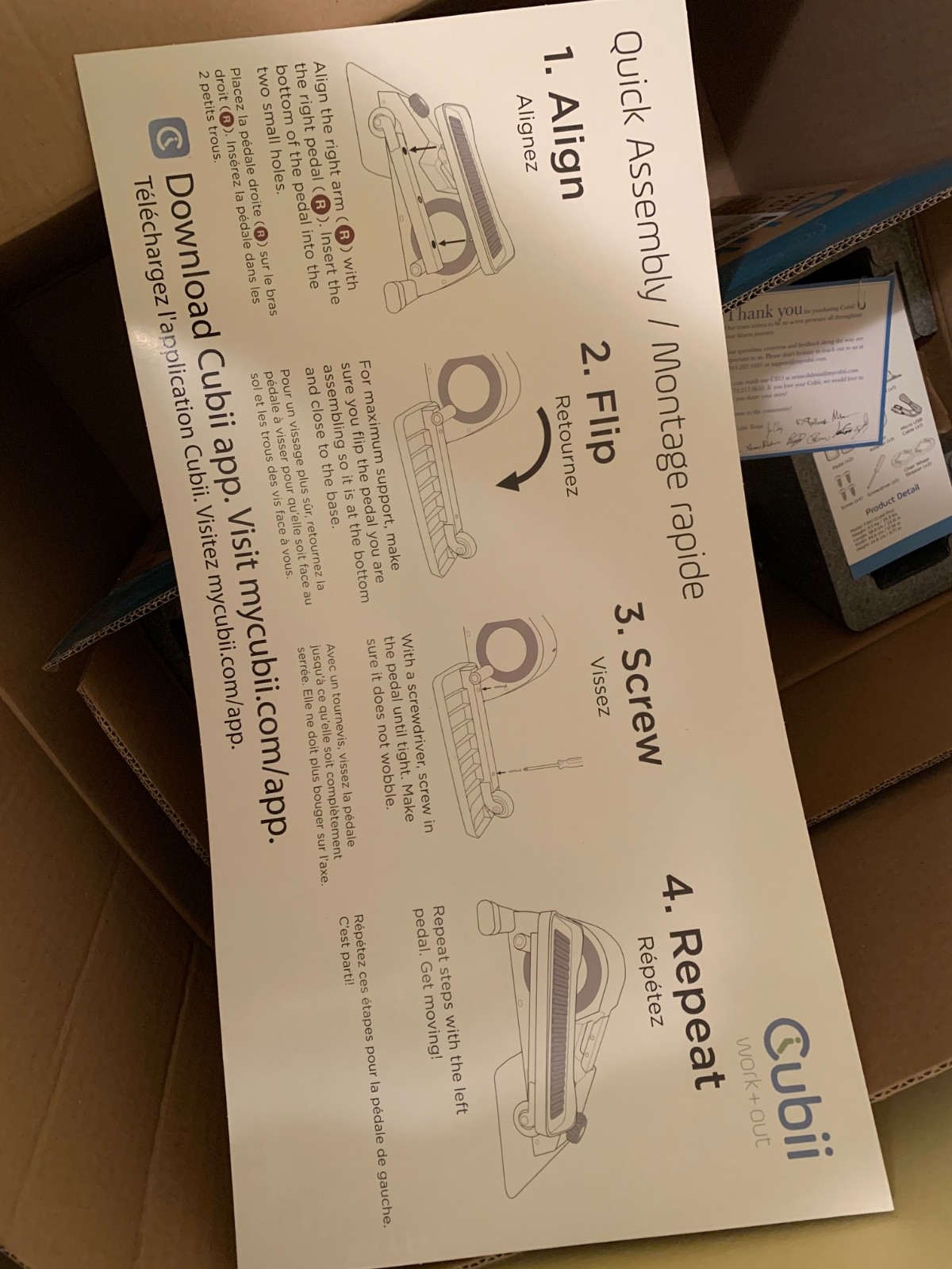 Cubii Pro Smart Under Desk Elliptical Machine