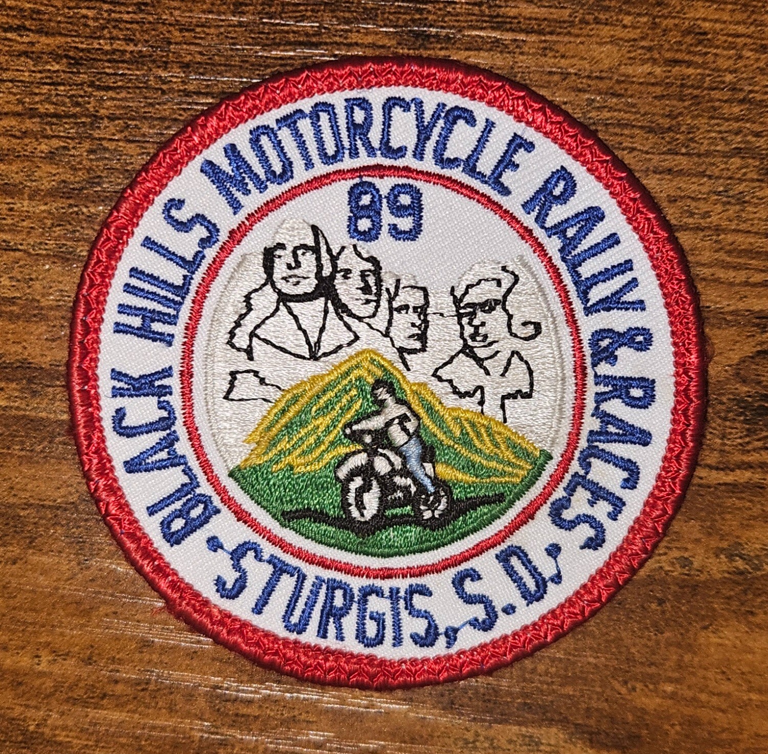 Sturgis Black Hills South Dakota Motorcycle Rally & Race 1989 Collectible Patch
