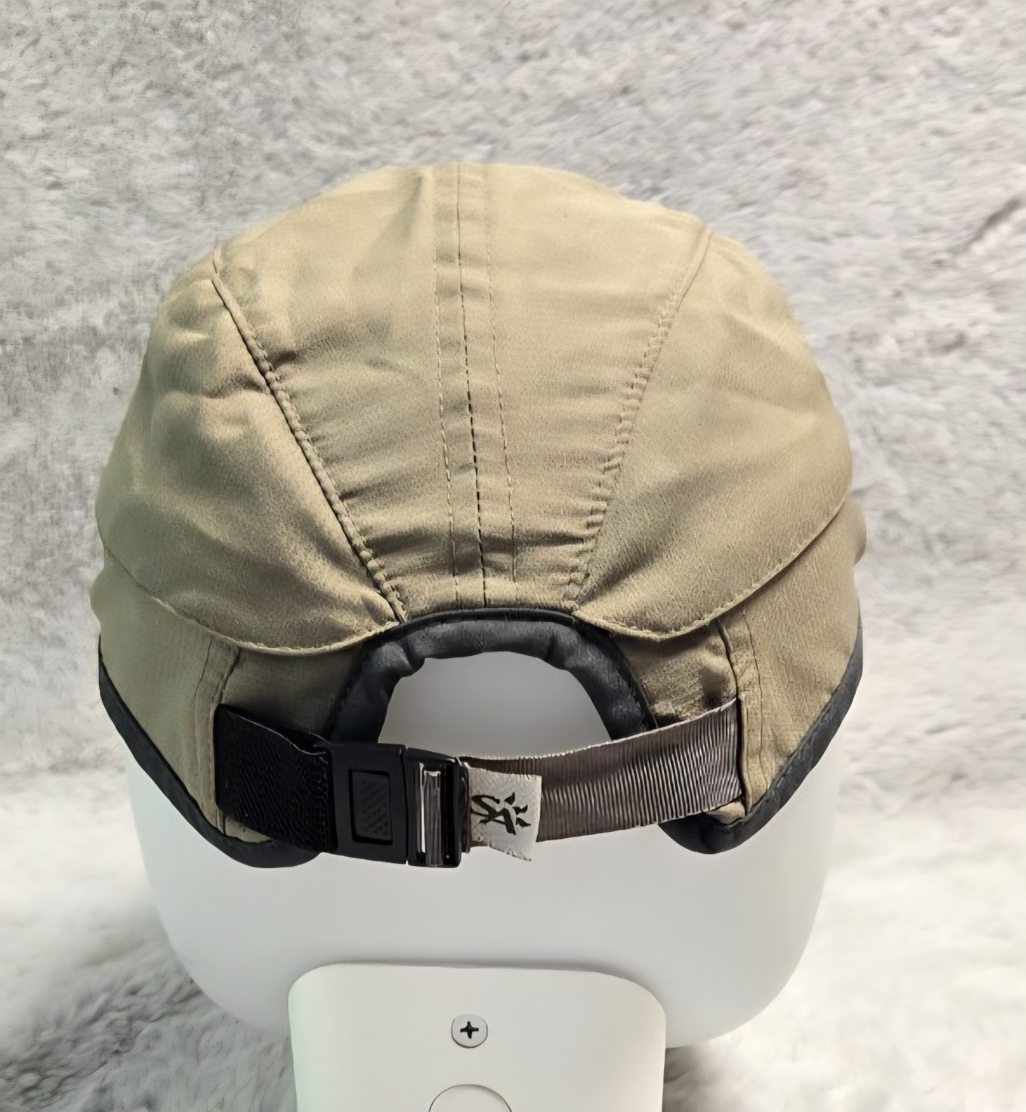 Sunday Afternoons Sun Guide Cap Hat Strap Back Beige Medium *Missing Cape