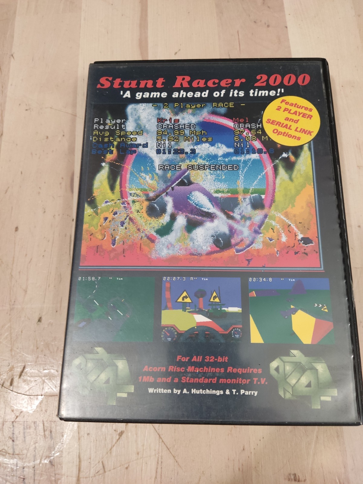 Acorn Archimedes Game - Stunt Racer 2000