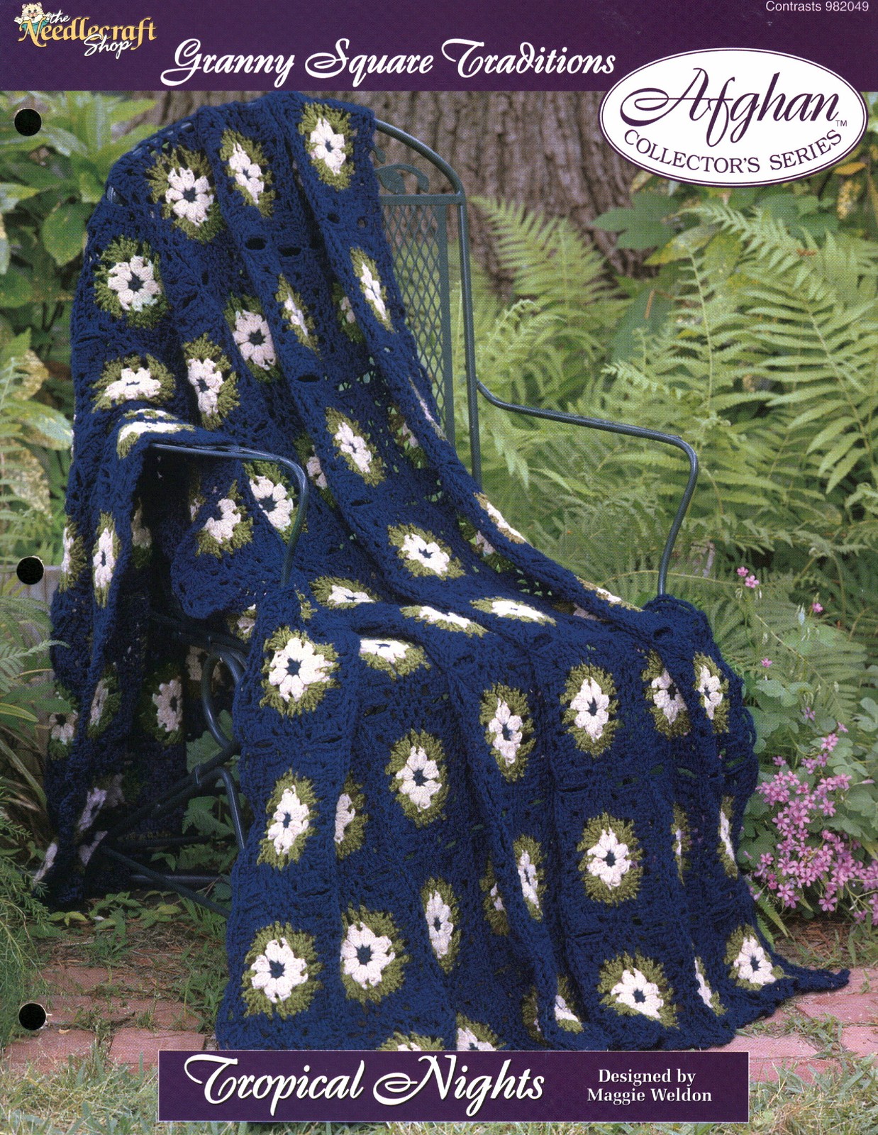 Tropical Nights - Granny Square Trad | Needlecraft Shop Afghan Series 982049