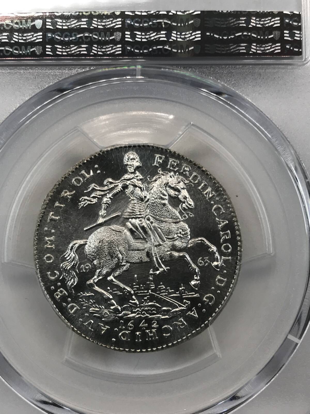 1963 - 1642 Silver PCGS MS-67 2 Duc