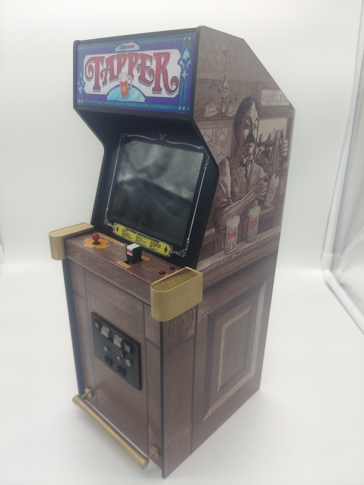Tapper 1/6 scale mini working arcade cabinet (Playscale, New Wave Toys).