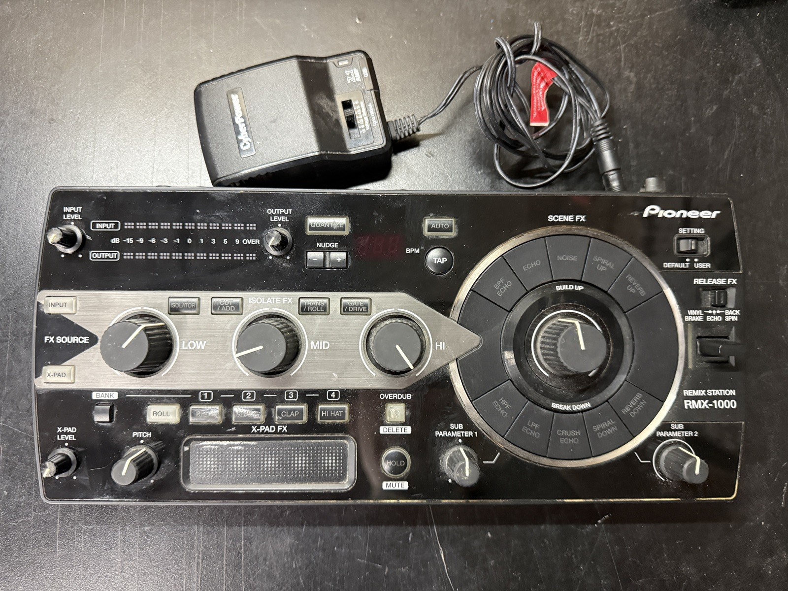 Pioneer DJ RMX-1000 Remix Station Effector Controller Black