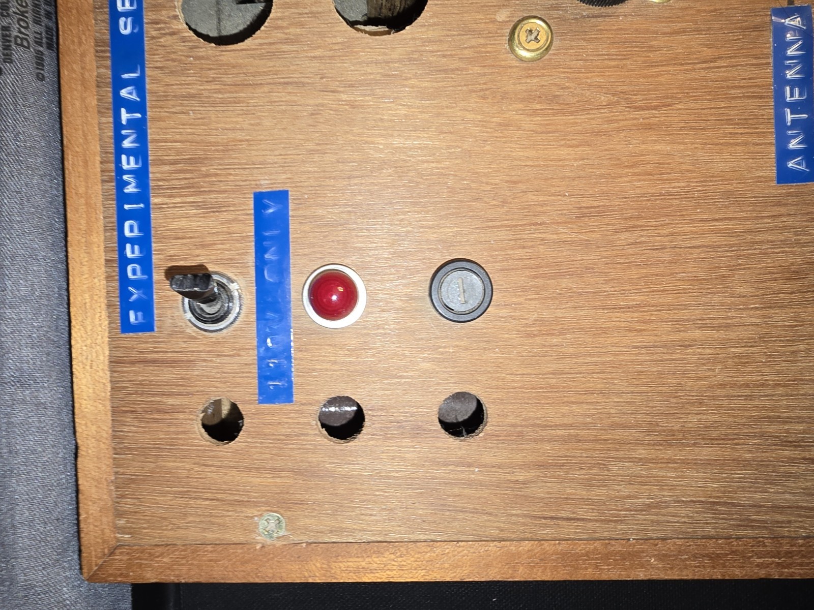 Vintage custom-built Electronic Experimental Seed Germinator With Case