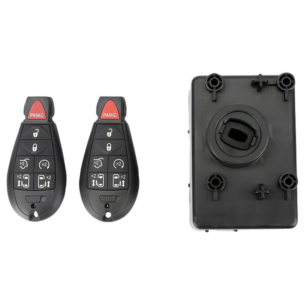 For 09-12 Dodge Ram 2500 3500 WIN Module Wireless Ignition Node Programmed +Keys