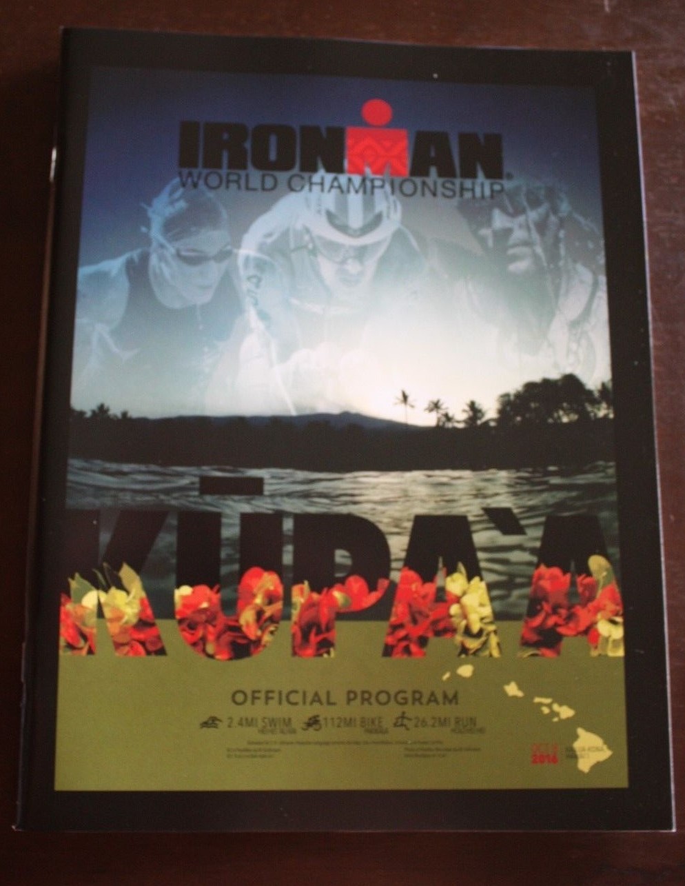 IRONMAN KONA HAWAII 2016 WORLD CHAMPIONSHIP  TRIATHLON PROGRAM BOOK