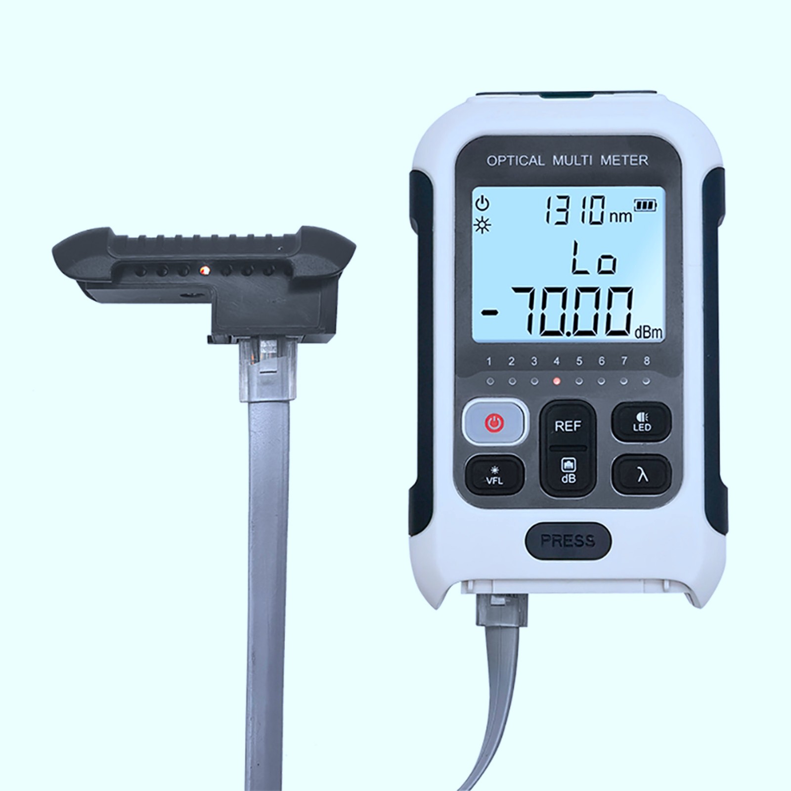 1 Multifunctional Optical Power Meter Accurate Tester For Communication