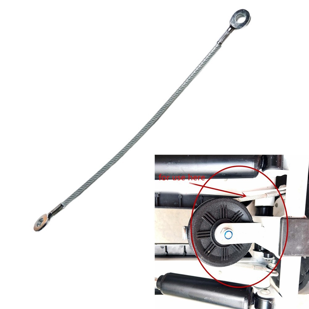 Exercise Stepper Drive Cable 351 360 382 mm Wire Rope for Mini Stepper Machines