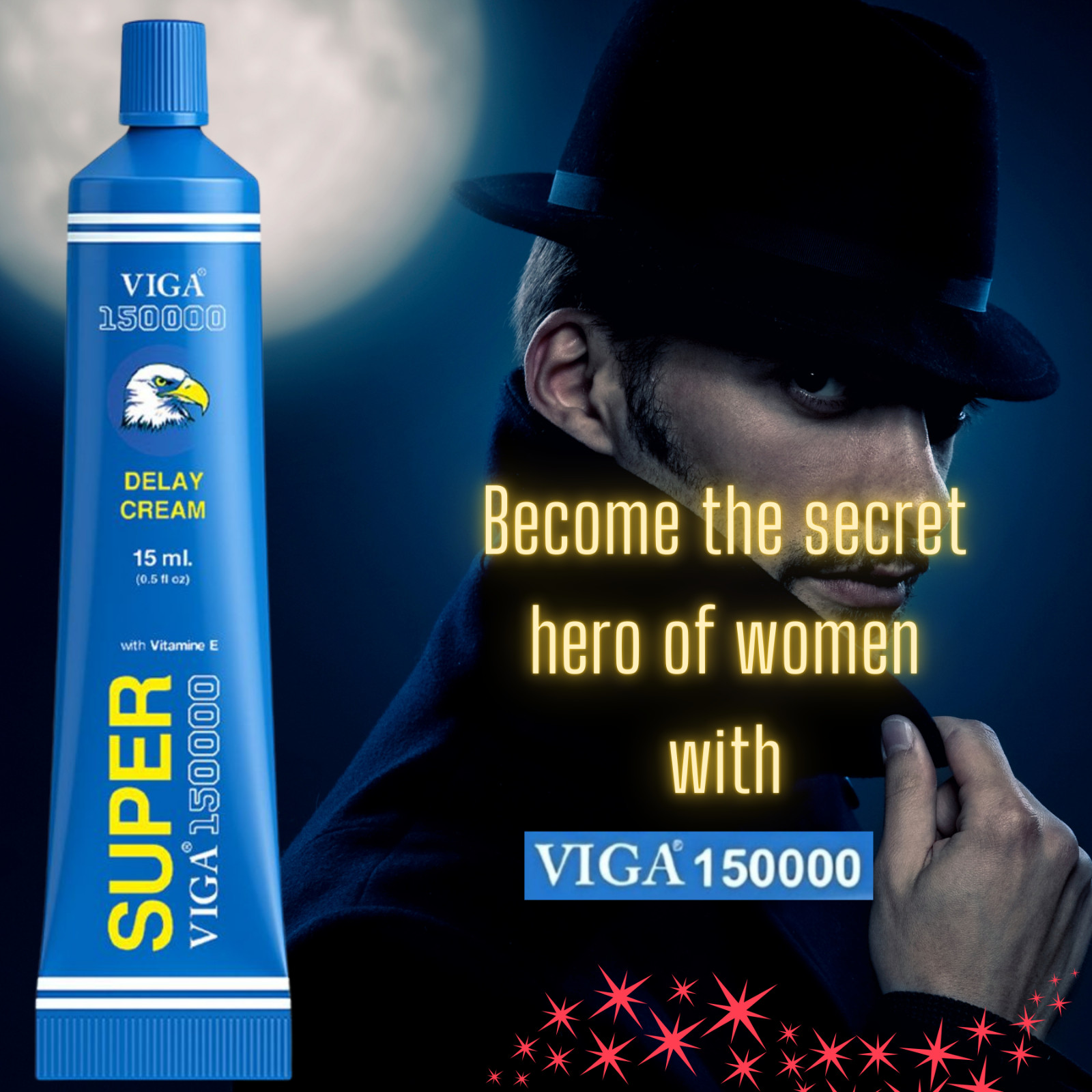 Viga 150000 Delay Cream for Men - Made in Germany
