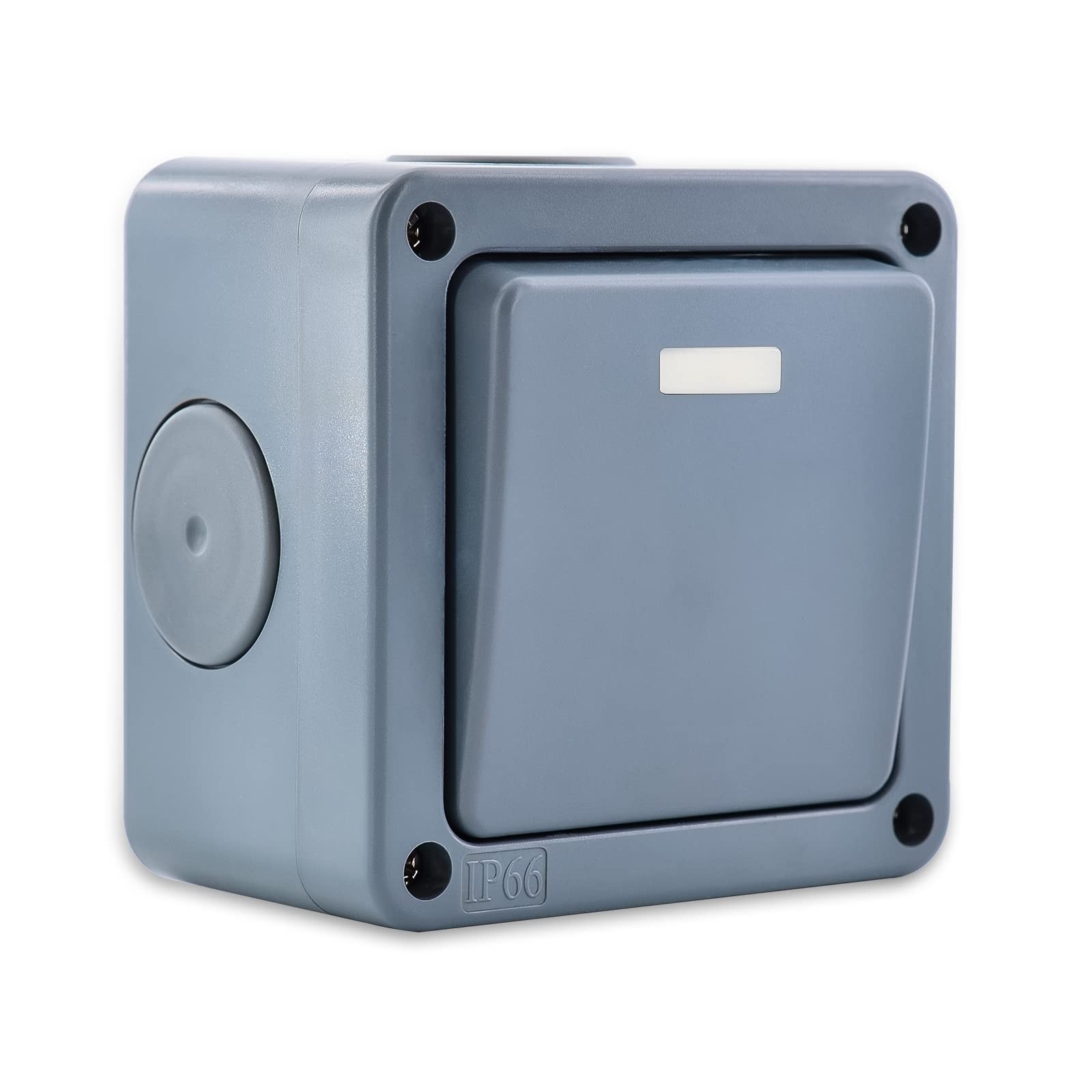 NineLeaf 1PK IP66 Waterproof Outdoor Switch, SPDT(Single Pole Double Throw), ...