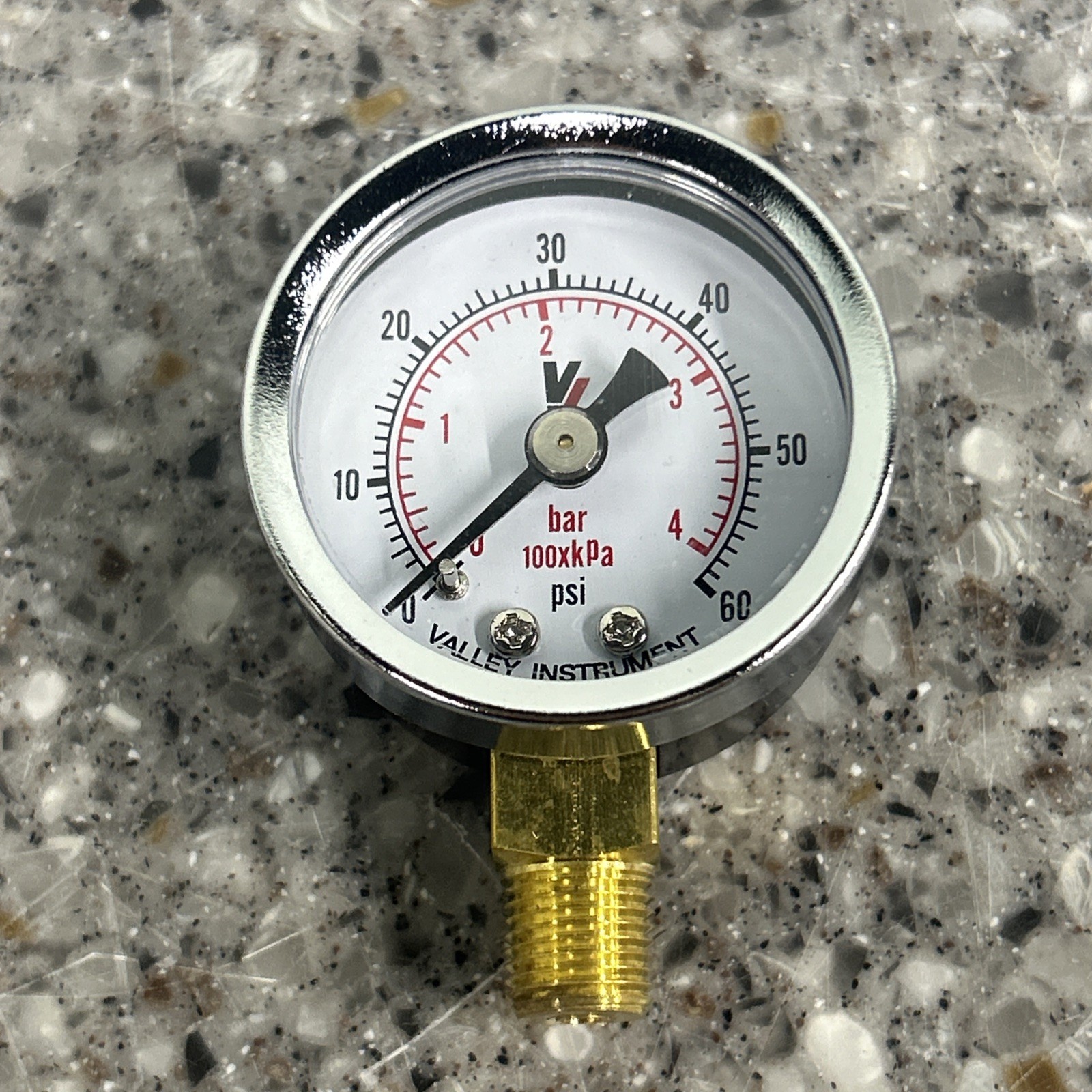 VALLEY INSTRUMENTS 0120DSB60 / 0120DSB100 PRESSURE GAUGES *UT2