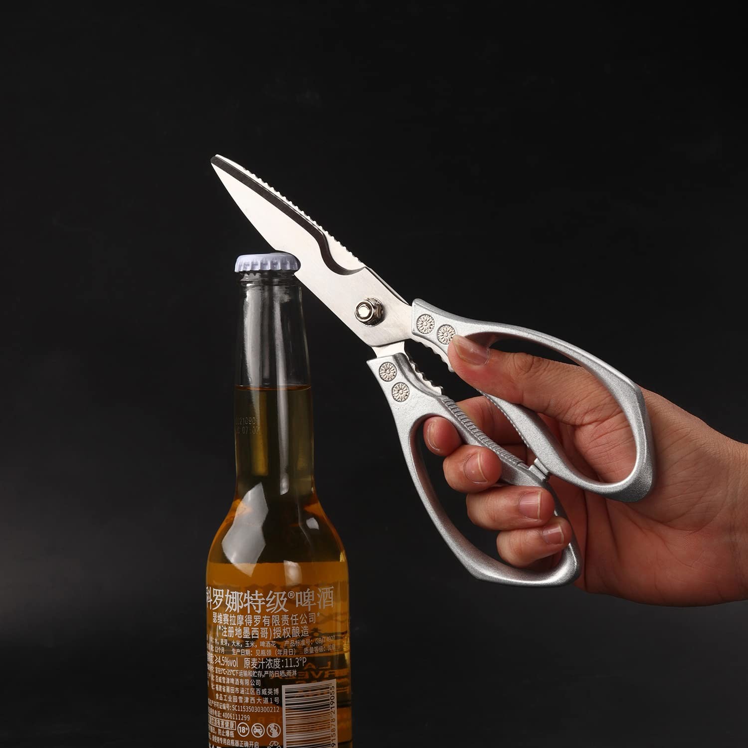 Heavy duty kitchen scissors 2-pack,High Stainless Steel sharp blade,Dishwasher