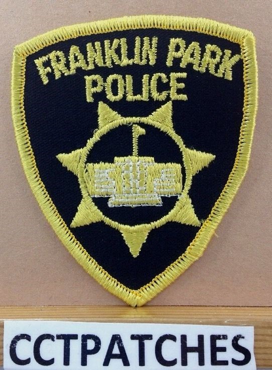 FRANKLIN PARK, ILLINOIS POLICE (SMALL) SHOULDER PATCH IL