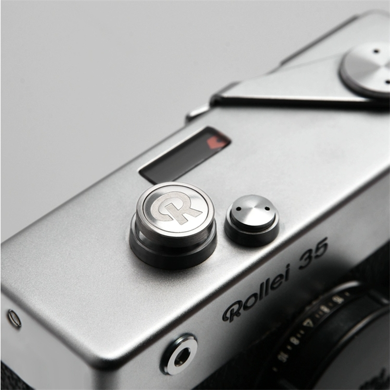 Rollei 35 Rolleiflex Steel Brass Metal Camera Shutter Release Button Side Touch