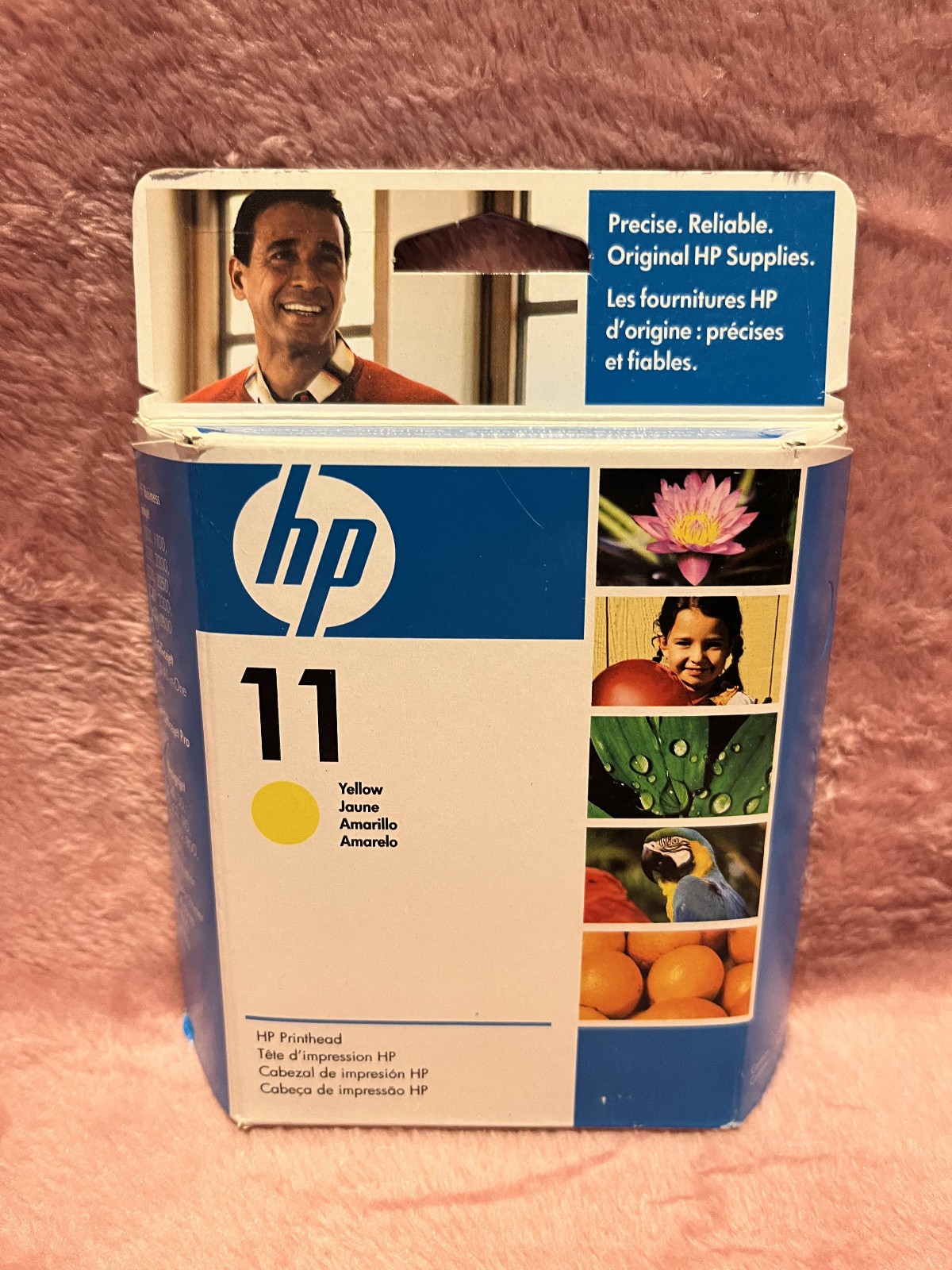 New Sealed Genuine HP 11 Yellow Ink Printhead C4813A Expired