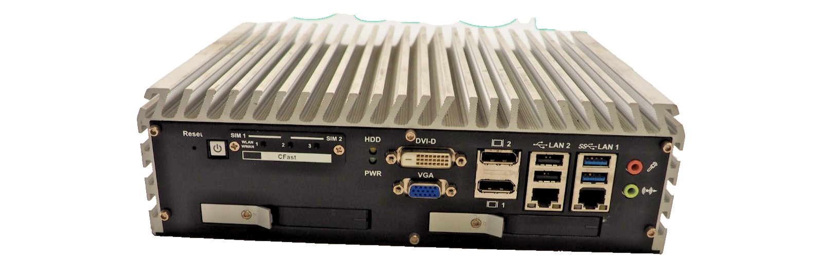 Vecow ECS-8000-PoE850Q8 Intel Core i7-5850EQ 8GB RAM NO HDDs Industrial PC