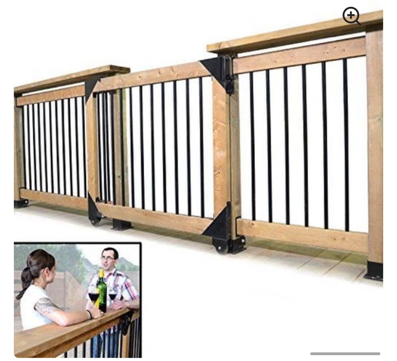 11052 Sliding Gate Kit, Black