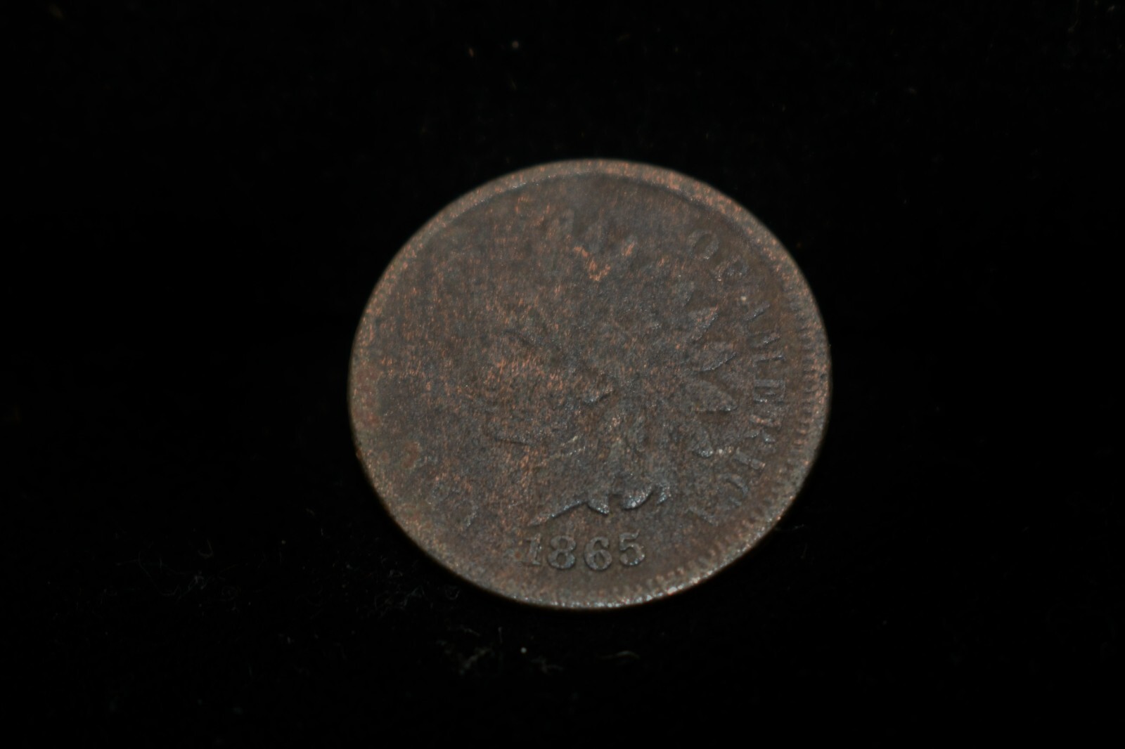 1865 Indian Head Cent  #EB12382