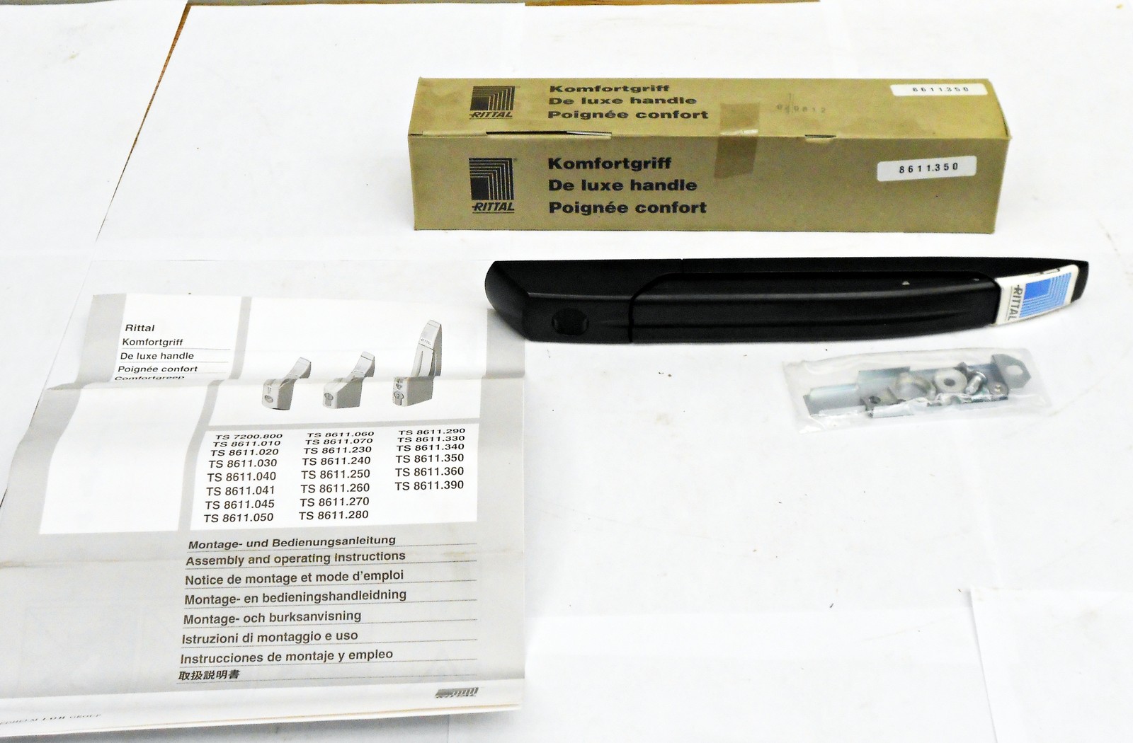 New Rittal Deluxe Handle Latch 8611.350 30092ISU