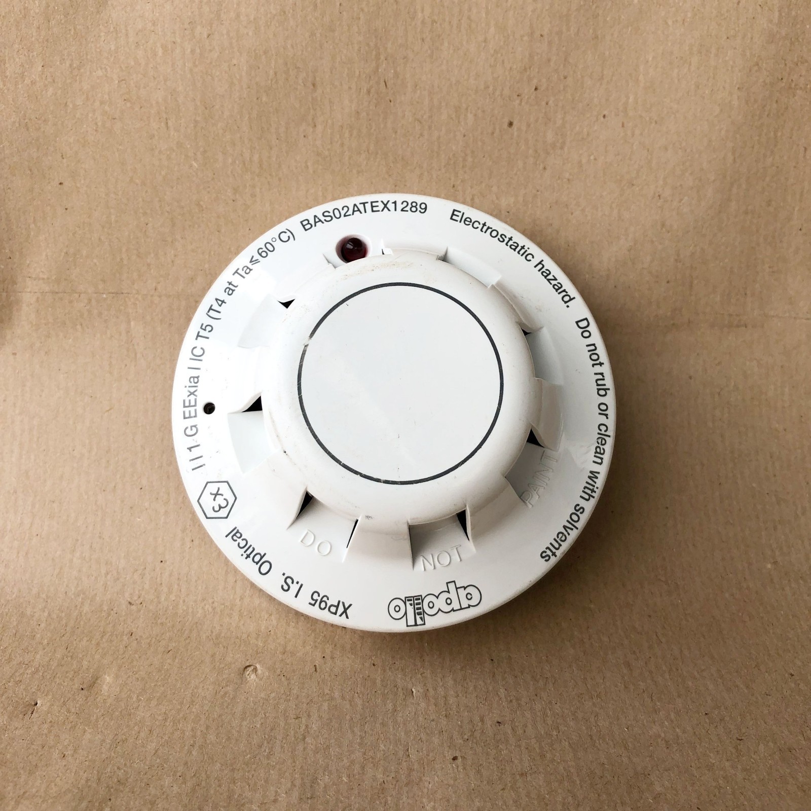 APOLLO 55000-640 APO XP95 INTRINSICALLY SAFE OPTICAL SMOKE DETECTOR