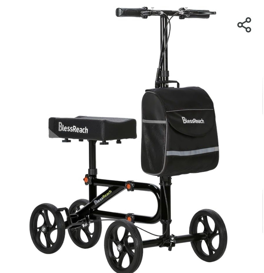 Economy Knee Scooter Steerable Knee Walker for Foot Injuries