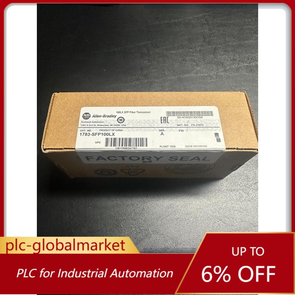 Allen-Bradley 1783-SFP100LX - 100LX SFP Fiber Transceiver New Factory Seal