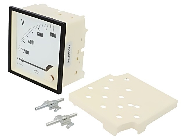 EA19N E61700000000 Front Panel Voltage Meter VAC: 0-800V Class: 1.5L
