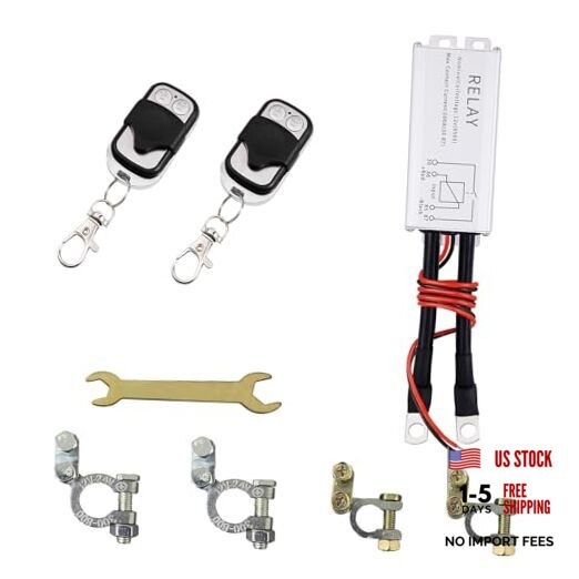 Kill Switch for Car 12V 200A Remote Battery Kill Switch For Car 12V 200A(Metal)
