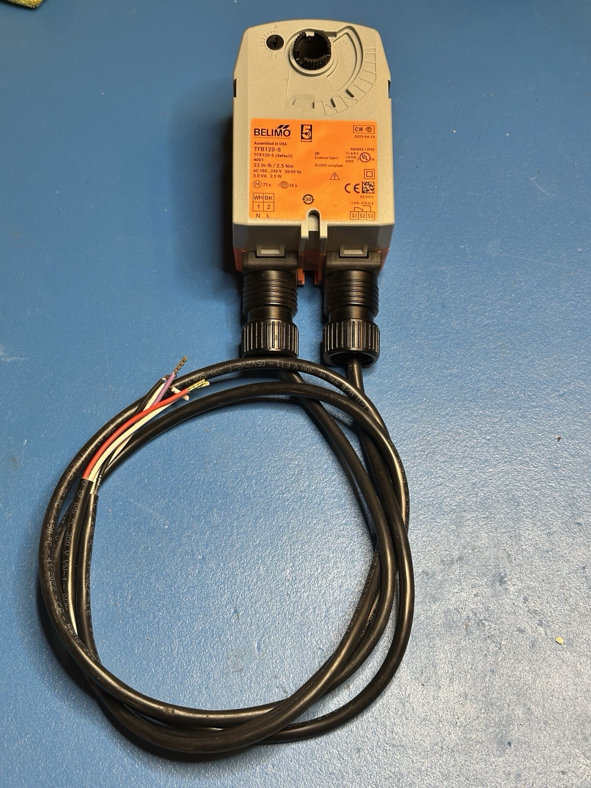 Belimo Damper Control Actuator - TFB120