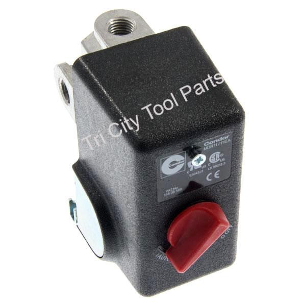 CW208700AV Air Compressor Pressure Switch  125/100 PSI