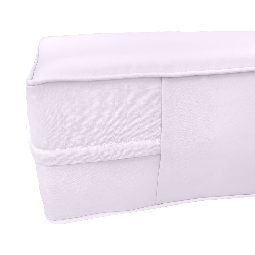 *COVER ONLY*-Style 2 Daybed Mattress Bolster Pillow Covers Piped Trim Full-AD107
